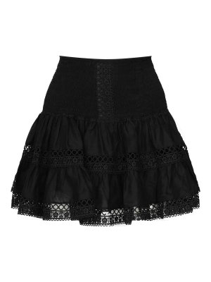 ☆要在庫確認☆ PINKO Women Short Skirts 105220A2M2Z99 Black Pinko Exotic wool blend skirt for women 104362a27j Black