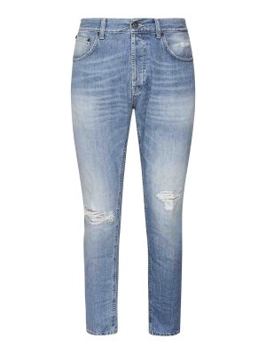 DONDUP: Bootcut - Bootcut Jeans - Blau