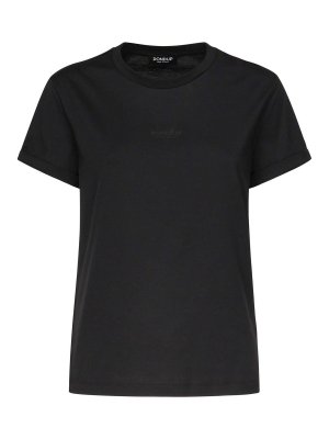DONDUP: t-shirts - Regular Fit T-Shirt With Logo
