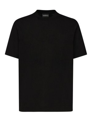 EMPORIO ARMANI: t-shirts - Cotton T-Shirt