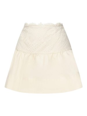 FOR LOVE & LEMONS: mini skirts - Doily Lace Miniskirt
