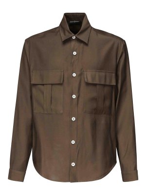 GIULIANO GALIANO: shirts - Lizard Shirt