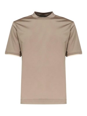 Tシャツ・カットソー ELEVENTY Men T Shirts K75TSHK22TES0K03504 Beige Eleventy T-shirt - Beige - Men | K75TSHK05TES0K267021301
