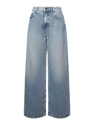 ICON DENIM: Jeans évasés - Jean Bootcut - Bleu