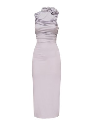 MAGDA BUTRYM: Knielange Kleider - Knielanges Kleid - Lila