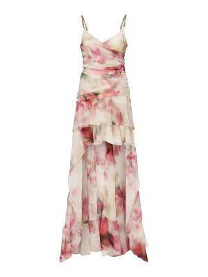 ワンピース Alaia Long crossover dress Burgundy Cross-over Maxi Dress | ALAIA - Antonia