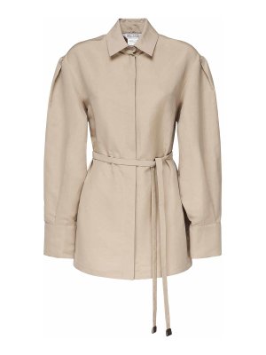 Max Mara: shirts - Linen And Silk Business Shirt