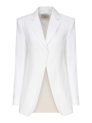 Max Mara: blazers - Double Stretch Material Blazer