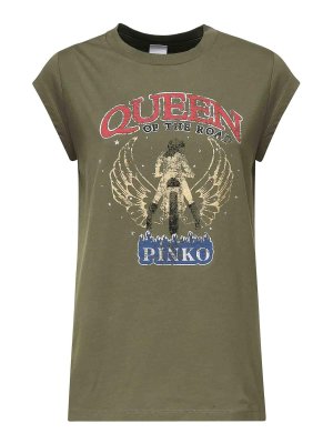 Pinko: t-shirt - T-shirt  stampata
