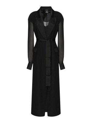 Pinko: maxi dresses - Robe Manteau Long Dress
