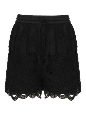 ショートパンツ FAY Women Shorts  Burmudas NTW8350480TM47B999 Black Fay Bermuda With Lapel - Black - Women | NTW8350480TM47B999