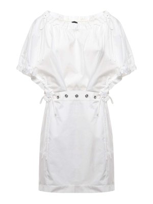 Pinko: short dresses - Short Poplin Tunic Dress
