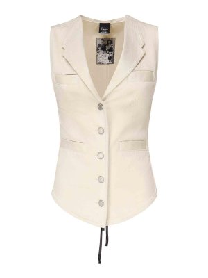 Pinko: Tops & Tank tops - Fitted Jeans Vest