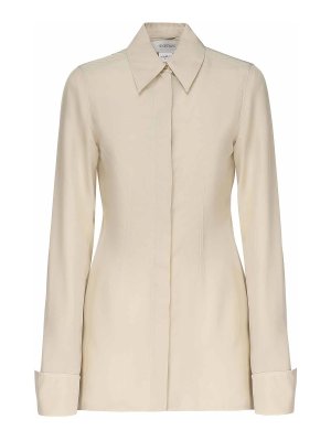 SPORTMAX: Camisas - Camisa - Blanco