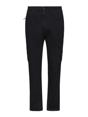 STONE ISLAND: Casual Hosen - Casual Hose - Blau