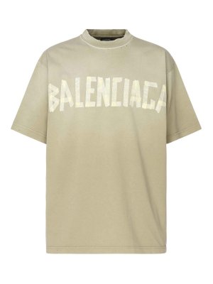 BALENCIAGA: t-shirts - Tape Type T-shirt