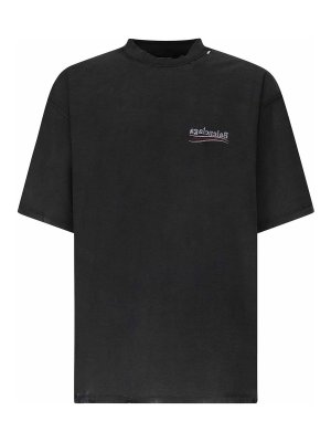 Tシャツ・カットソー BALENCIAGA SS25 L/S REGULAR SHIRT (783793TRM28 9000) BALENCIAGA SS25 L/S REGULAR SHIRT (783793TRM28 9000