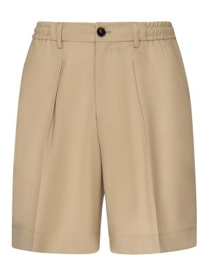 BEABLE: トラウザーショーツ - ショートパンツ - ベージュ