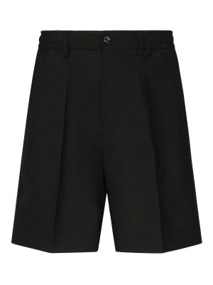 BEABLE: トラウザーショーツ - ショートパンツ - 黒