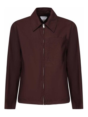 BOTTEGA VENETA: カジュアルジャケット - カジュアルジャケット - ダークレッド