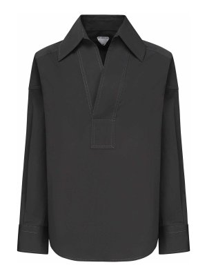 BOTTEGA VENETA: シャツ - シャツ - グレー