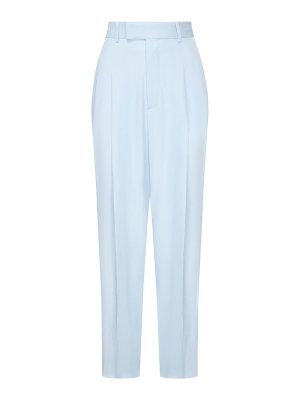 BOTTEGA VENETA: カジュアルトラウザー - カジュアルパンツ - ブルー