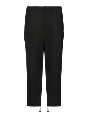 DOLCE & GABBANA: casual trousers - Cotton cargo pants