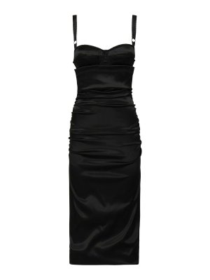 DOLCE & GABBANA: ニーレングスドレス - 膝丈ドレス - 黒