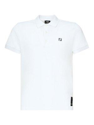 FENDI: polo shirts - Piquet Polo