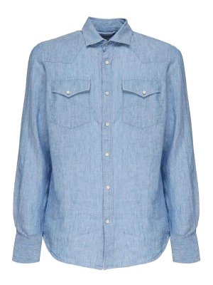 MC2 SAINT BARTH: shirts - Greg Linen Shirt