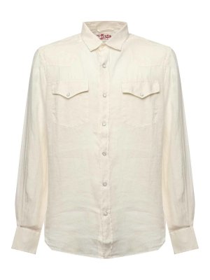 MC2 SAINT BARTH: shirts - Greg Linen Shirt