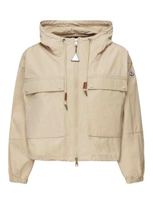 Moncler Nantes Beige Polyester Blend Parka | 0931C00011598E622G