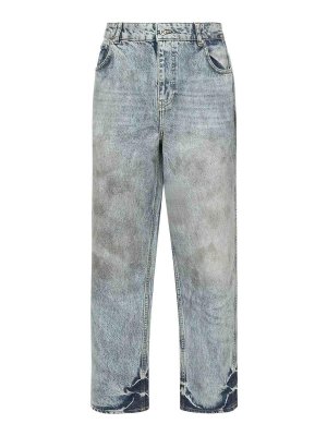 Jil Sander Straight White Japanese Raw Denim Jeans