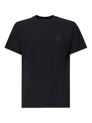 Tシャツ・カットソー DIESEL Men T-shirt Black A196300CHBI 9XXA Men's Faded T-shirt with cut-out Oval D | Black | Diesel