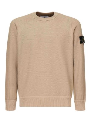 STONE ISLAND: crew necks - Loose-Fitting Crew-Neck Jumper