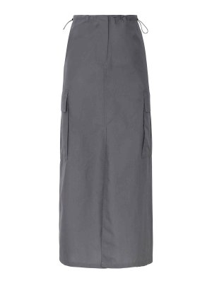 OTTOD'AME: gonne al ginocchio  e longuette - Gonna da carico in cotone