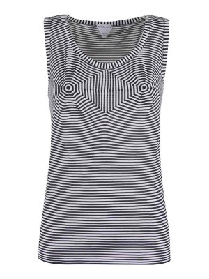 BOTTEGA VENETA: Tops y camisetas sin mangas - Top - Blanco