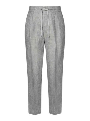 DOLCE & GABBANA: Pantalones casual - Pantalón Casual - Gris