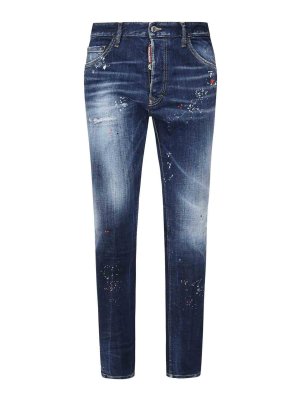 DSQUARED2: Bootcut - Bootcut Jeans - Blau