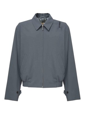 Marni: casual jackets - Lightweight Wool Jacket