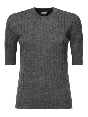 BOTTEGA VENETA: crew necks - Ribbed Wool Sweater