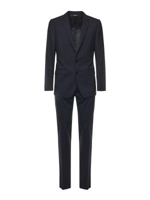 DOLCE & GABBANA: formal suits - Single-Breasted Wool Suit