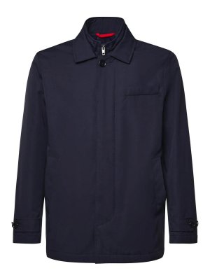 FAY: casual jackets - Morning Jacket In Blended Cotton