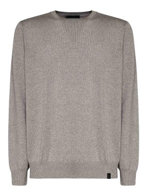 FAY: crew necks - Sweater In Shaved Wool