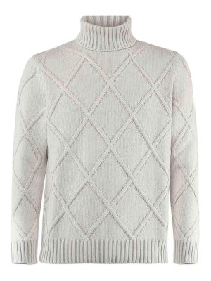 GIULIANO GALIANO: crew necks - Virgin Wool Quilted Knit