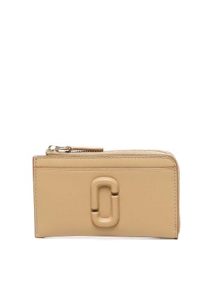 MARC JACOBS: wallets & purses - The Covered J Marc Zip Around Wallet