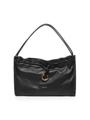 Coccinelle Carmy Shoulder Bag - Black - Women | E5SGF550101001