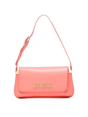 LOVE MOSCHINO: borse a tracolla - Borsa a tracolla piatta con logo