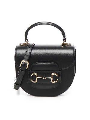 GUCCI: cross body bags - Horsebit 1955 Mini Hand Bag