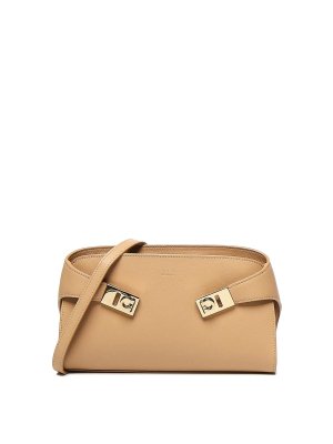 FERRAGAMO: Sacs bandoulière - Sac Bandoulière - Beige